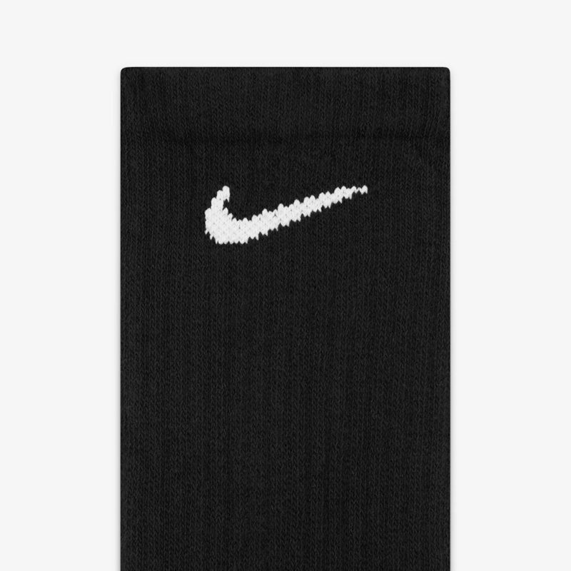 Meia Masculina Nike Cushioned 6 Pares Preto